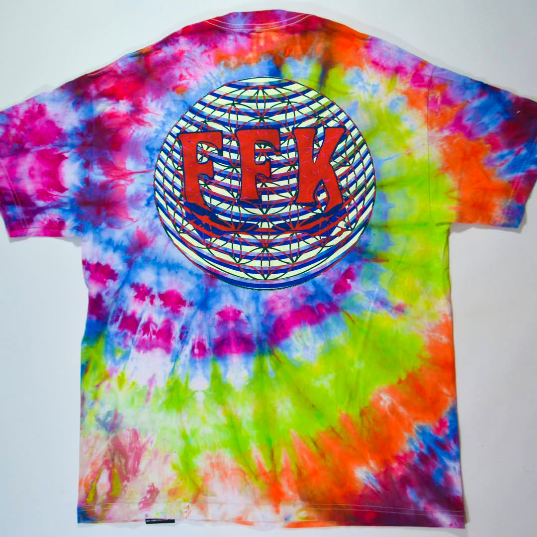 FFK Meditation tie dye t-shirt