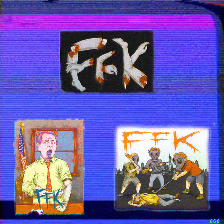 OG FFK STICKER DESIGN$ BY KILLER NAPKINS!